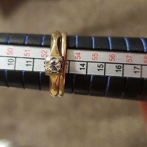 14k gold engagement ring